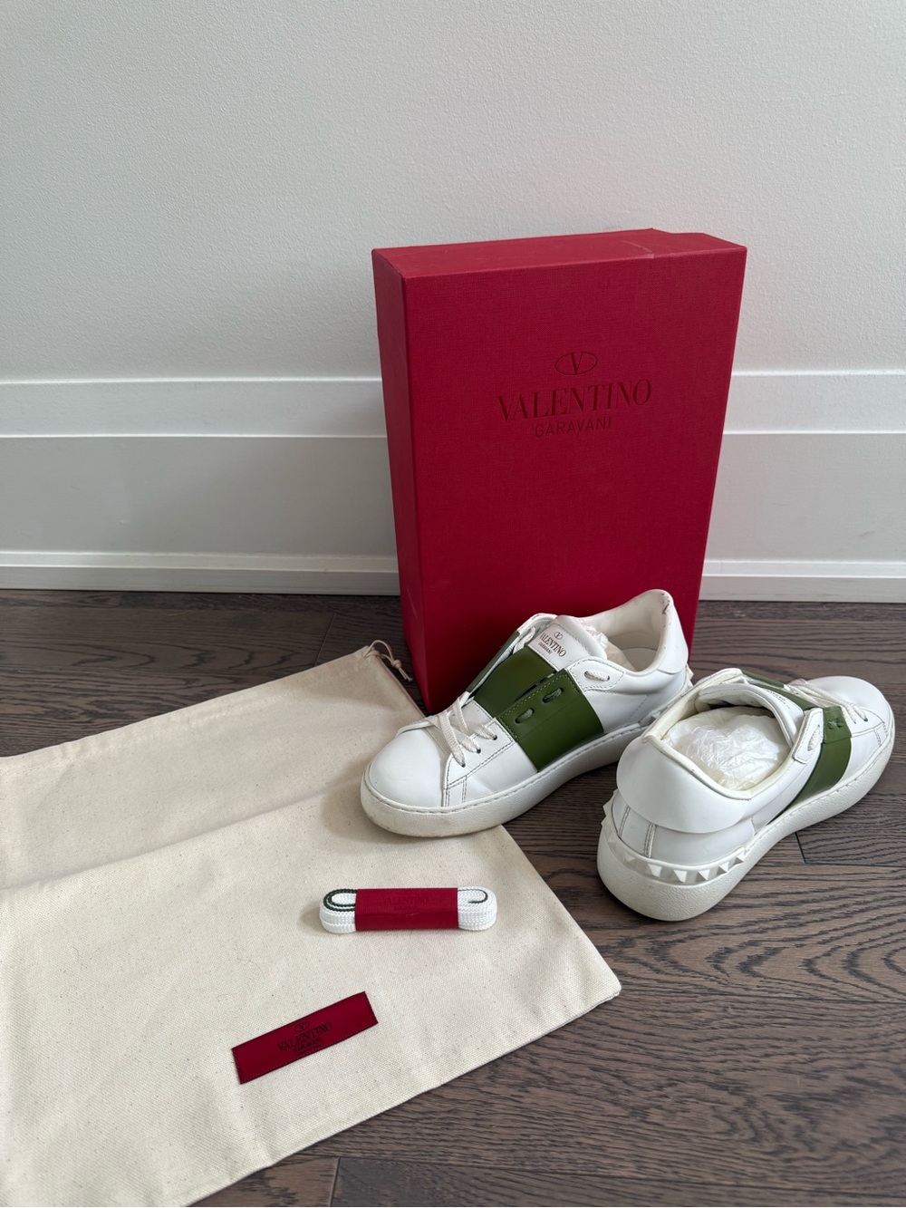 Valentino Calfskin Sneakers